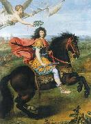 Louis XIV of France riding a horse Pierre Mignard